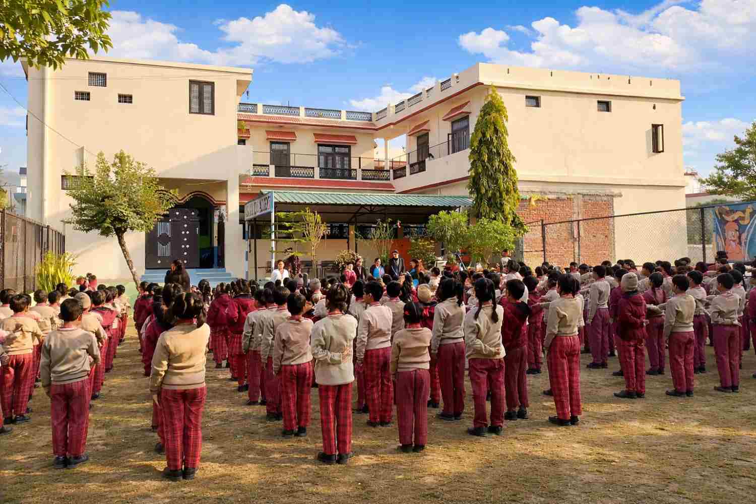 Historic Campus Photograph